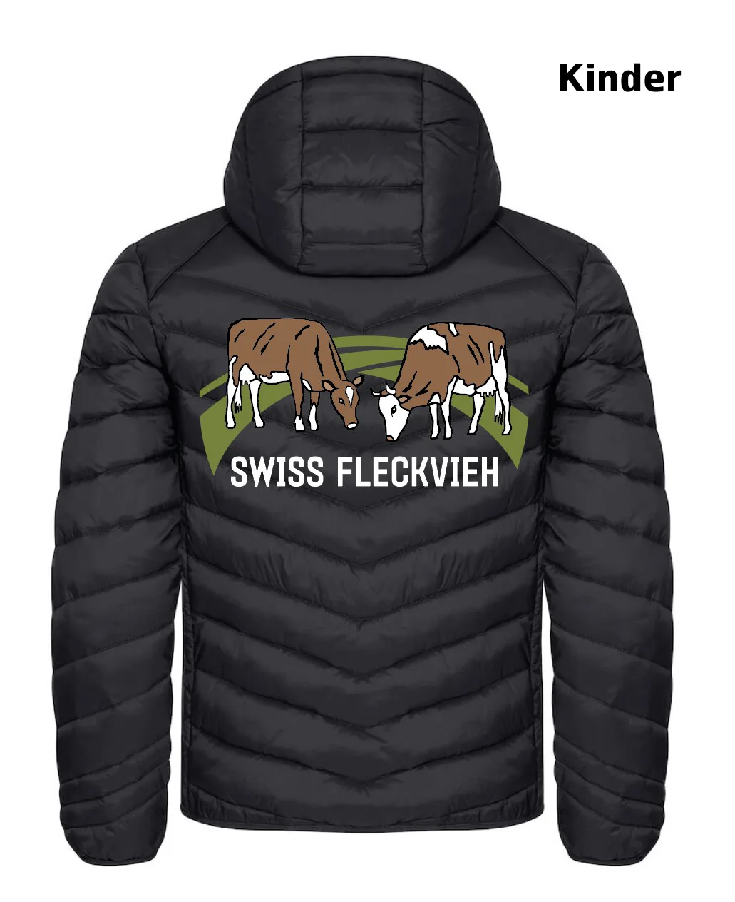 Swiss Fleckvieh Junior Jacke, bestickt