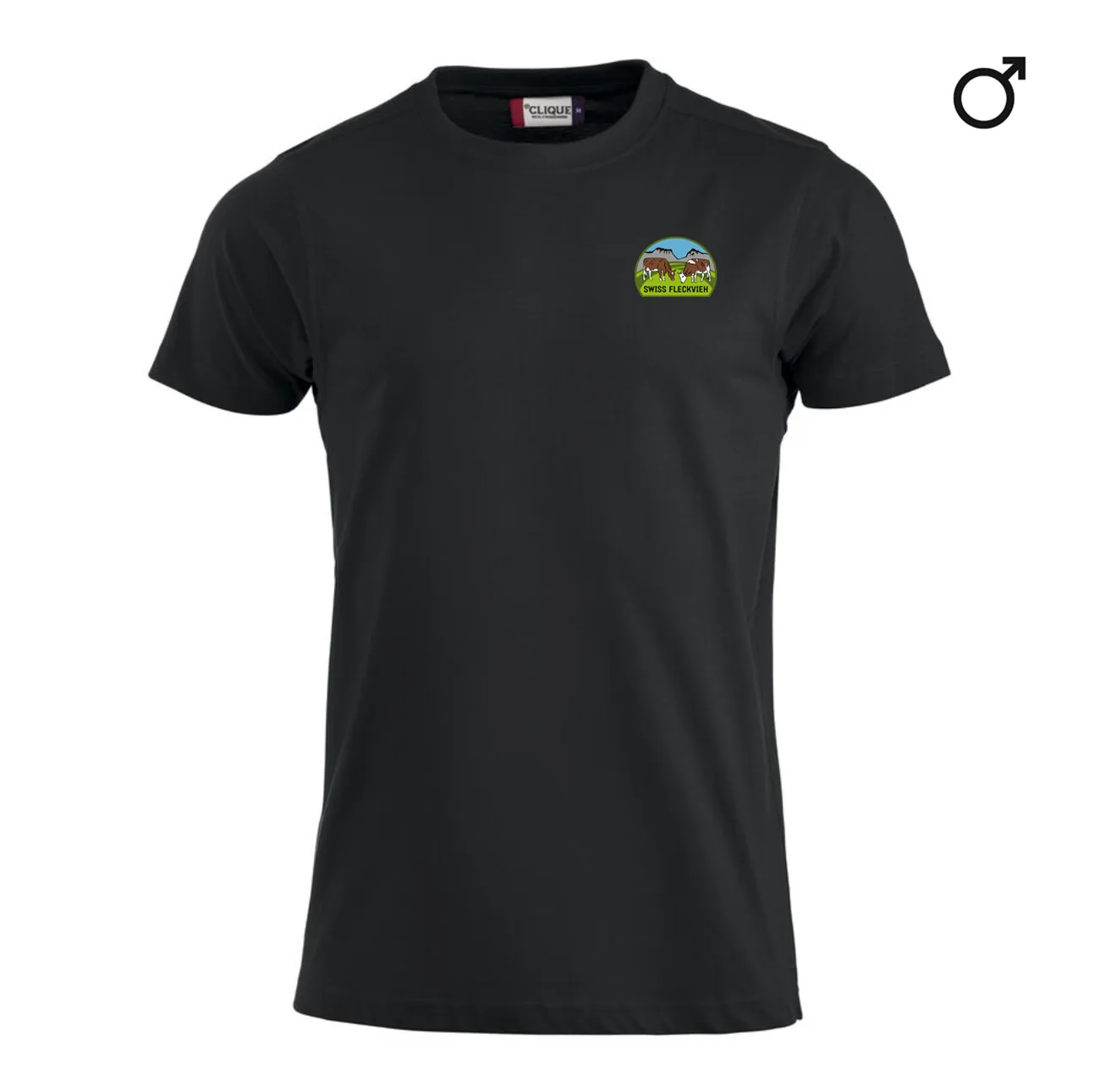 Swiss Fleckvieh Herren T-Shirt bedruckt