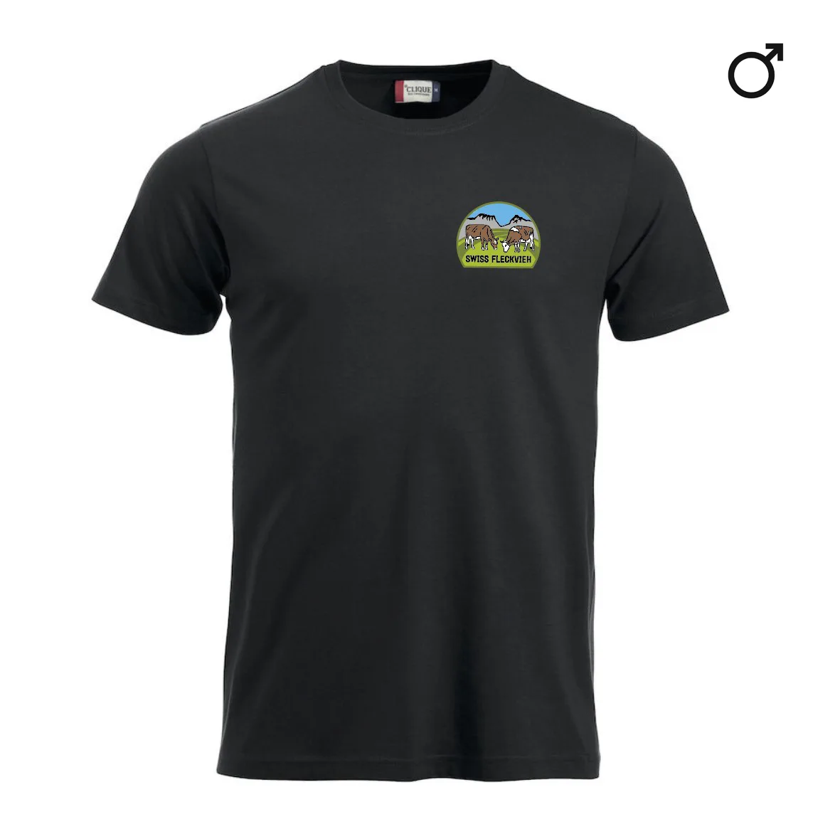Swiss Fleckvieh Herren T-Shirt bedruckt